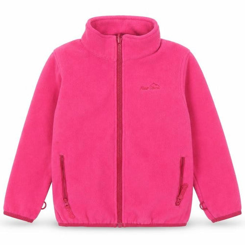 Peter Storm Girls Pink Fleece Full Zip Jacket 7-8 Years