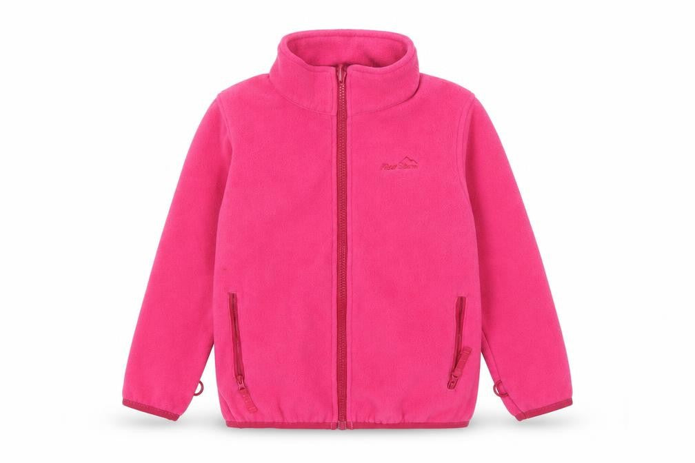 Peter Storm Girls Pink Fleece Full Zip Jacket 7-8 Years