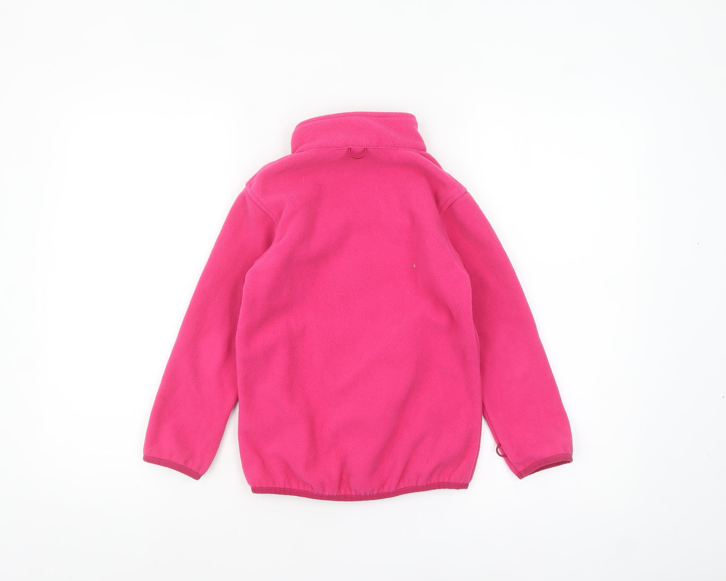 Peter Storm Girls Pink Fleece Full Zip Jacket 7-8 Years
