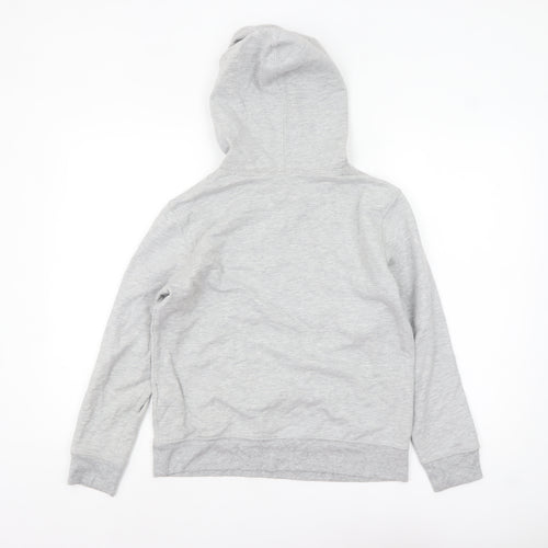 GAP Womens Grey Small Pullover Hoodie Cotton Blend Casual