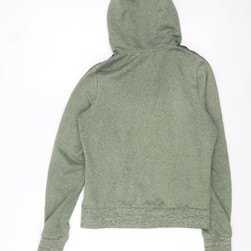 Ellesse Women’s Green Full Zip Logo Hoodie Size 8 Regular Fit
