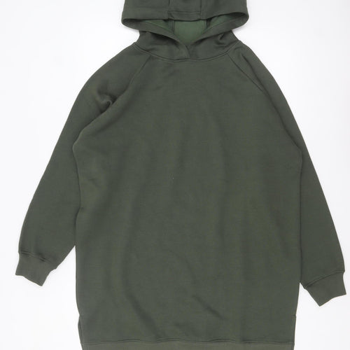 Threadbare Women's Green Long Sleeve Pullover Hoodie Size 10