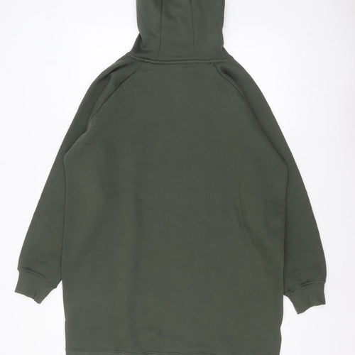Threadbare Women's Green Long Sleeve Pullover Hoodie Size 10