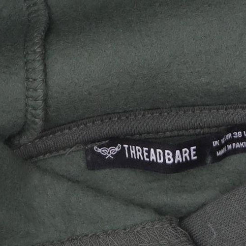 Threadbare Women's Green Long Sleeve Pullover Hoodie Size 10