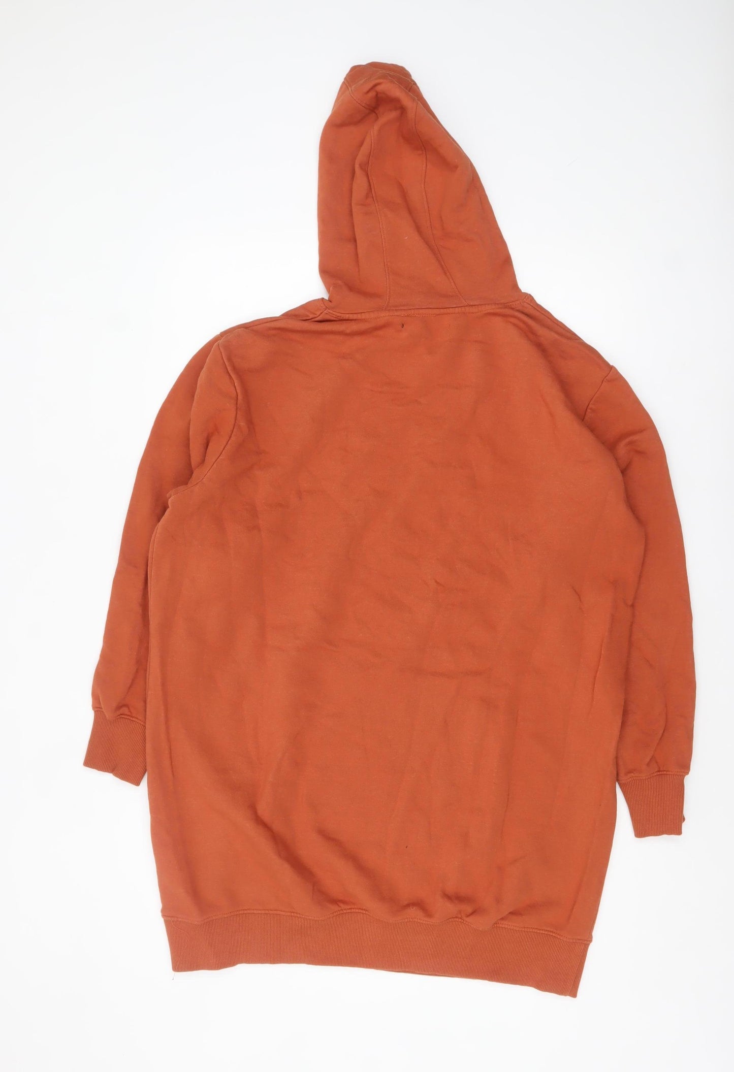 Threadbare Women’s Rust Pullover Hoodie Size 12 Cotton Blend Lined