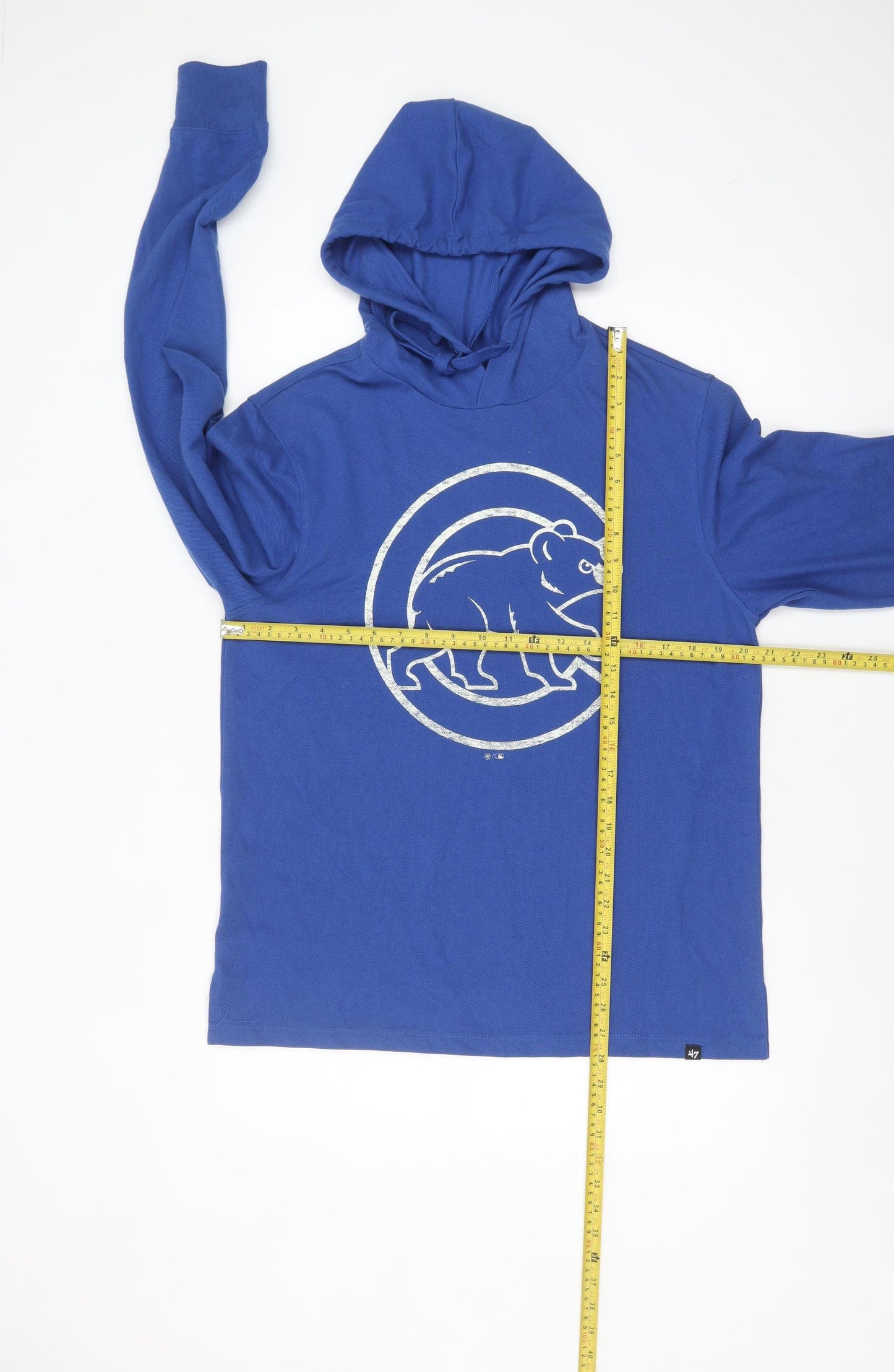 '47 Brand Men's Blue Pullover Hoodie M Sports Graphic