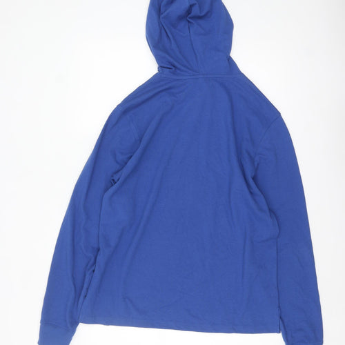 '47 Brand Men's Blue Pullover Hoodie M Sports Graphic