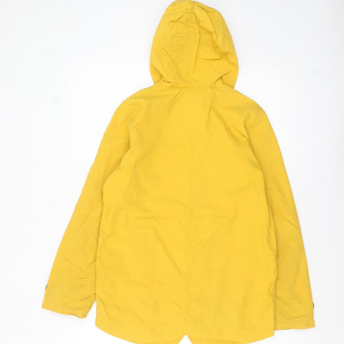 Marks and Spencer Girls Yellow Hooded Parka Coat 11-12 Years