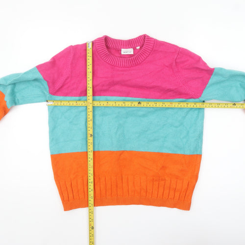 Next Women’s Multicoloured Crew Neck Knit Jumper Medium