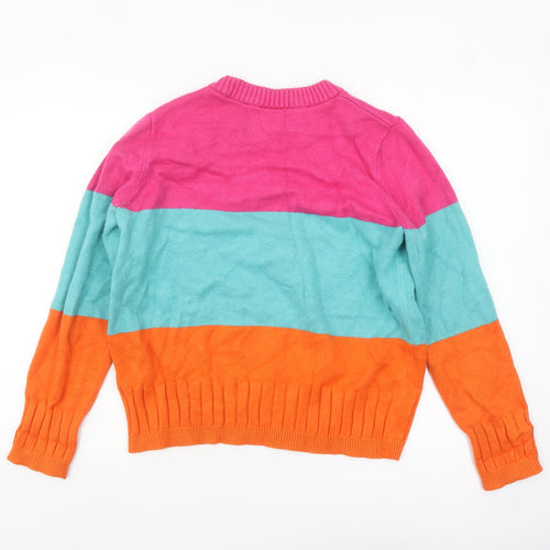 Next Women’s Multicoloured Crew Neck Knit Jumper Medium