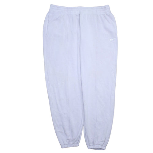 Nike Women’s Purple Fleece Sweatpants XL Relaxed Fit Casual Lounge