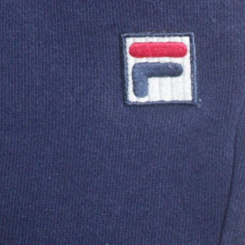 FILA Men's Blue Regular Fit Sweatpants Joggers M