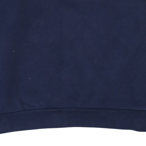 Puma Mens Blue Crew Neck Pullover Sweatshirt M Regular Fit