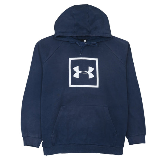 Under Armour Men's Blue 2XL Pullover Hoodie Sports Fleece