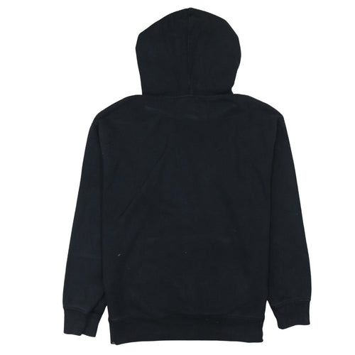 Levi's Mens Black Pullover Hoodie L Logo Graphic Cotton Fleece