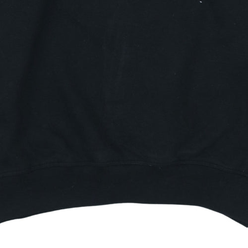 Reebok Men's Black Crew Neck Pullover Sweatshirt Size S