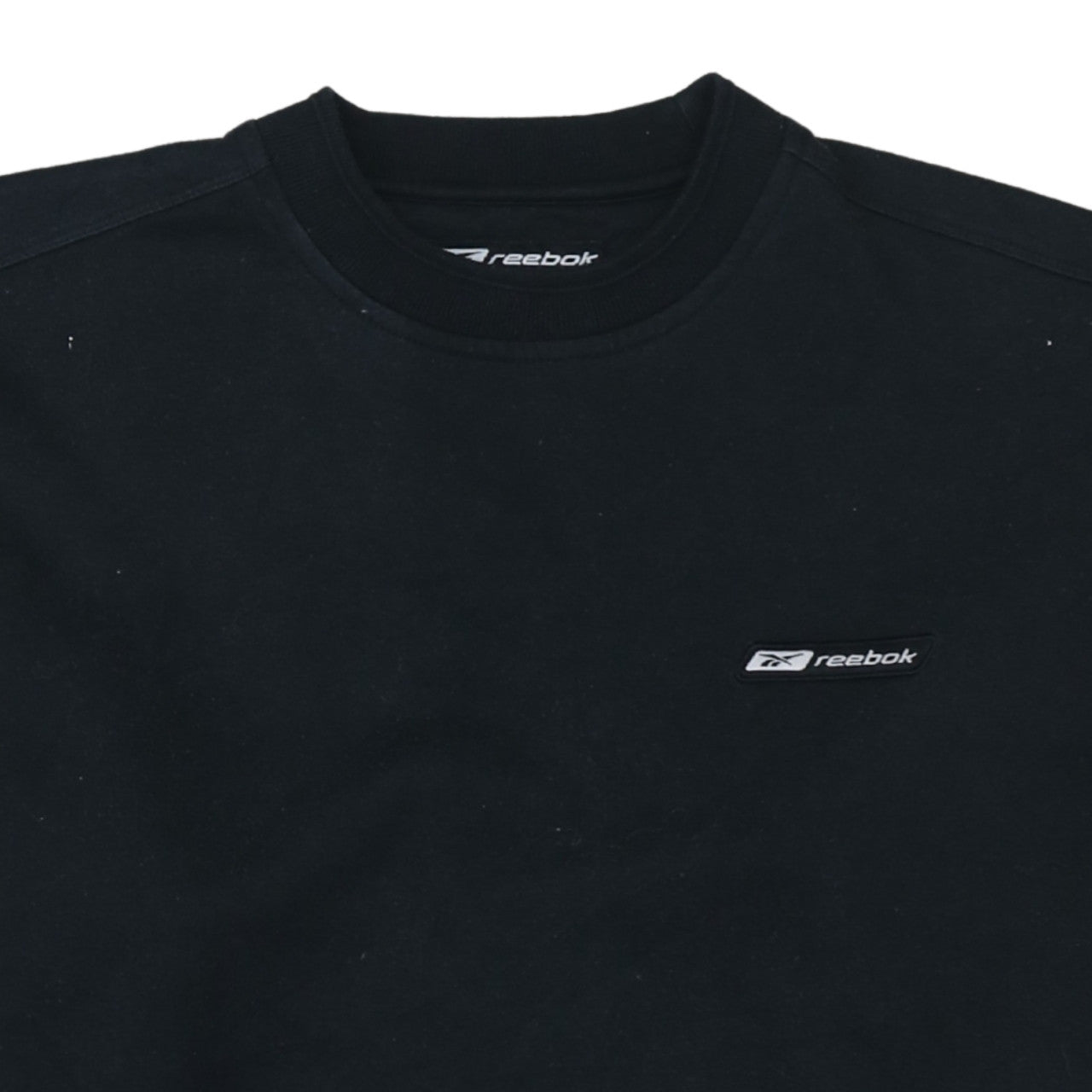Reebok Men's Black Crew Neck Pullover Sweatshirt Size S