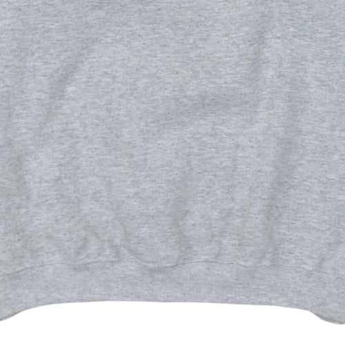 Reebok Men's Grey Pullover Sweatshirt Small Crew Neck Fleece