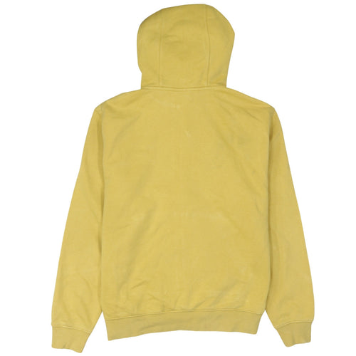 Nike Men's Yellow Full Zip Hoodie M Fleece Sportswear