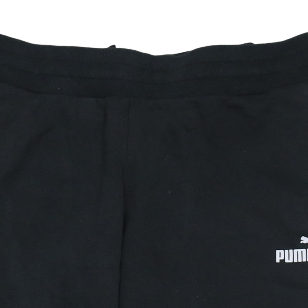 Puma Womens Black Jogger Sweatpants S Cotton Blend Fleece