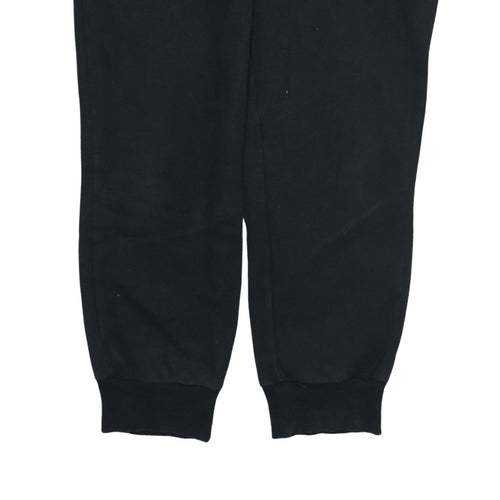 Puma Womens Black Jogger Sweatpants S Cotton Blend Fleece