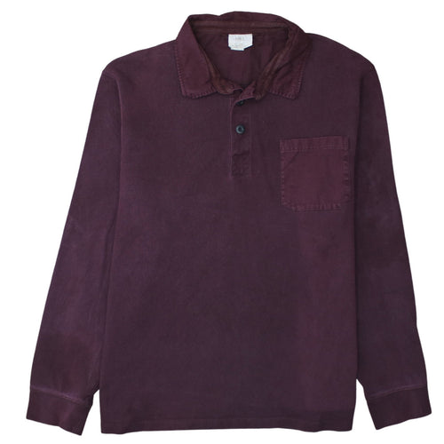 Marks and Spencer Men's 2XL Berry Purple Long Sleeve Button-Up Shirt