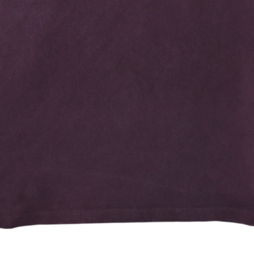 Marks and Spencer Men's 2XL Berry Purple Long Sleeve Button-Up Shirt