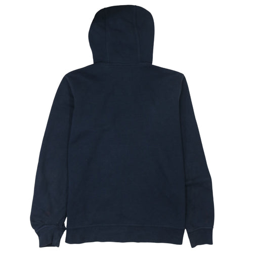 Nike Men Blue Full Zip Hoodie L Sports Fleece Sweatshirt