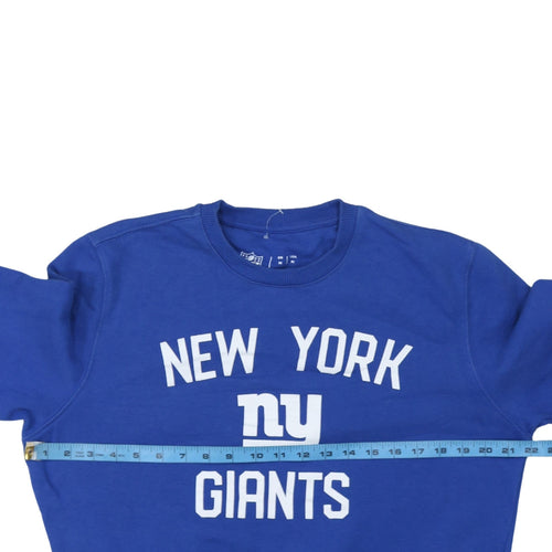 Fanatics Men’s Blue New York Giants Crew Neck Sweatshirt M