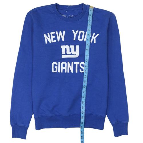 Fanatics Men’s Blue New York Giants Crew Neck Sweatshirt M