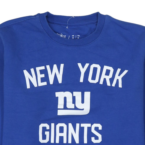 Fanatics Men’s Blue New York Giants Crew Neck Sweatshirt M