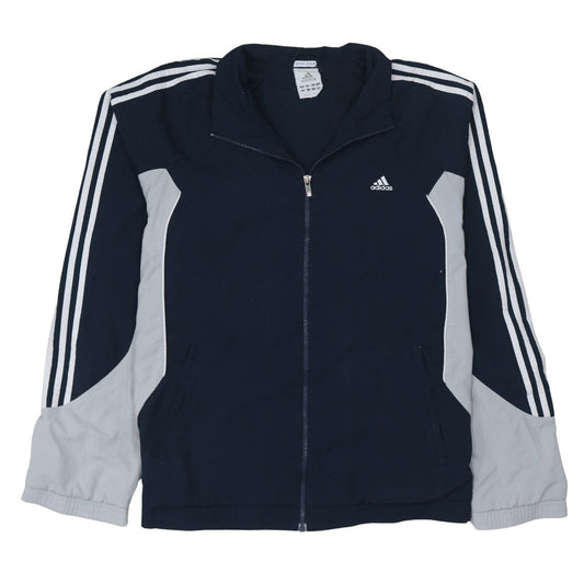 Adidas Men's Blue XL Track Jacket Full Zip Sportswear