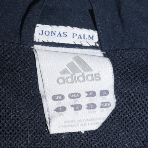 Adidas Men's Blue XL Track Jacket Full Zip Sportswear