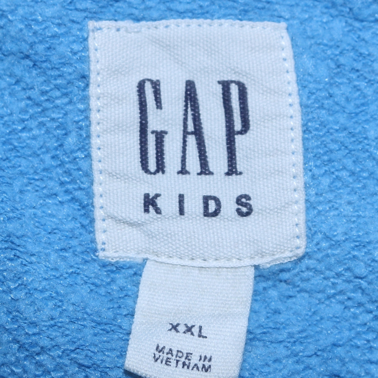 GAP Boys Blue Pullover Hoodie XXL Fleece Logo Long Sleeve Sweatshirt