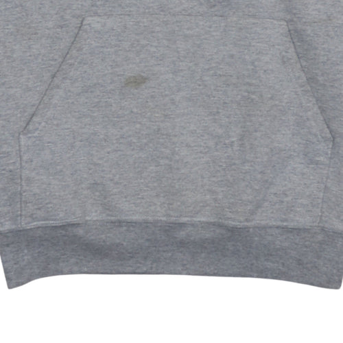 Champion Men's Grey Pullover Hoodie S Gymnastics Graphic Sportswear