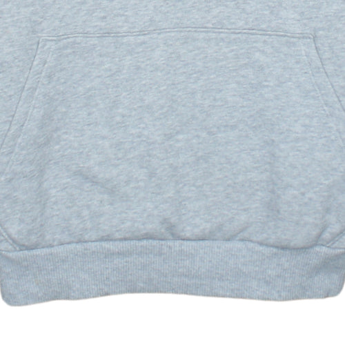 Puma Men's Grey Pullover Hoodie XS Classic Logo Cotton Blend