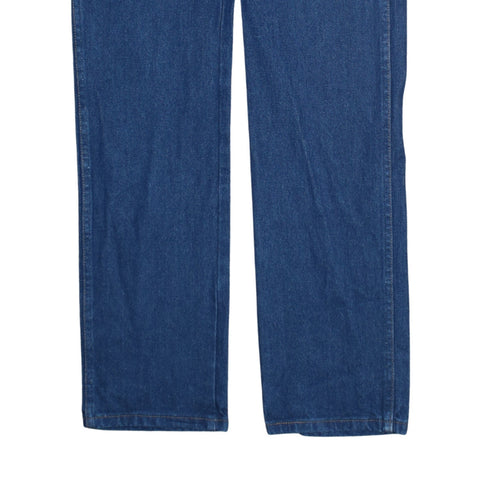 Wrangler Women Blue 3XL Straight Leg Jeans 100% Cotton Denim