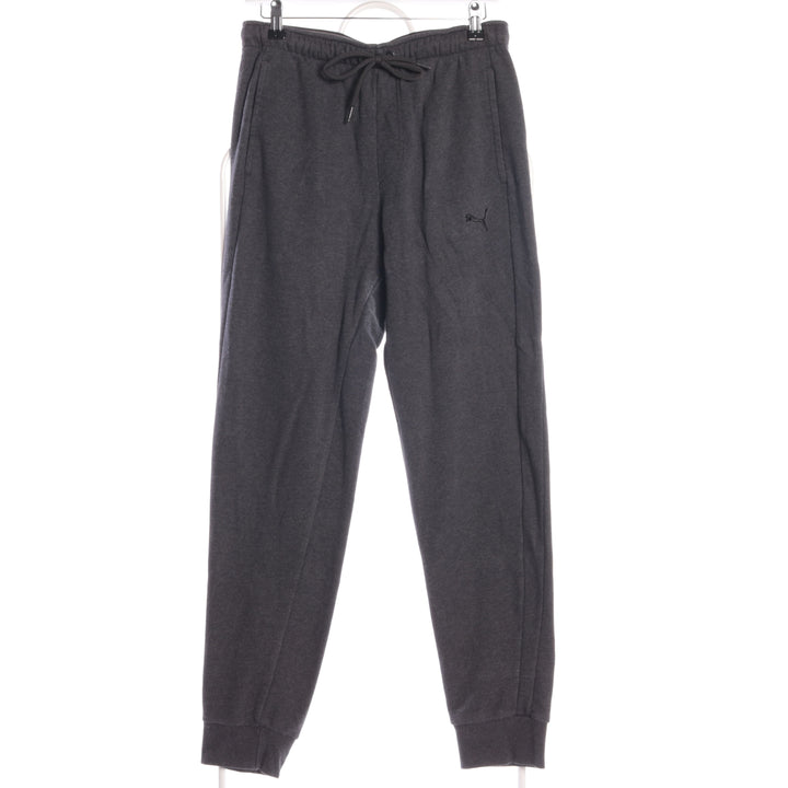 Puma Men’s Grey Regular Fit Sweatpants Tapered Casual Trousers M