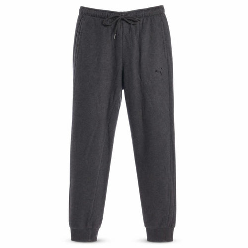 Puma Men’s Grey Regular Fit Sweatpants Tapered Casual Trousers M