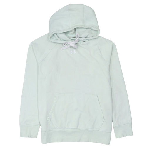 Under Armour Women's Mint Green Pullover Hoodie Medium Loose Fit