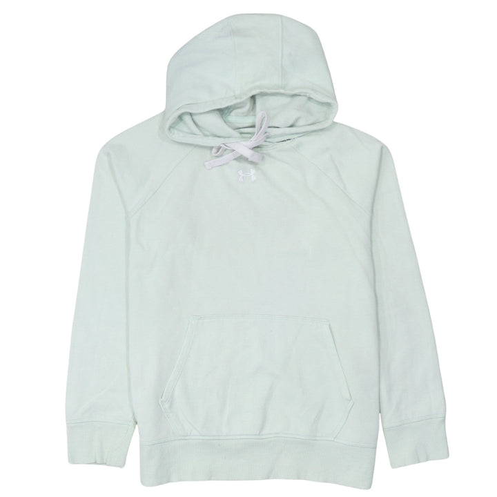Under Armour Women's Mint Green Pullover Hoodie Medium Loose Fit
