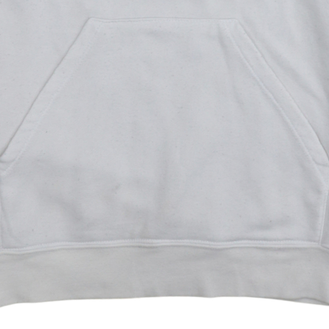Dickies Mens White Pullover Hoodie L Logo Print Fleece Sweatshirt