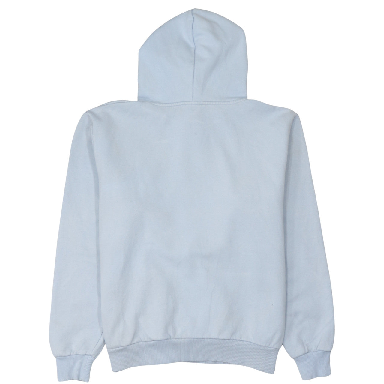 Disney Women Blue Hoodie Stitch Hawaii Print L Pullover