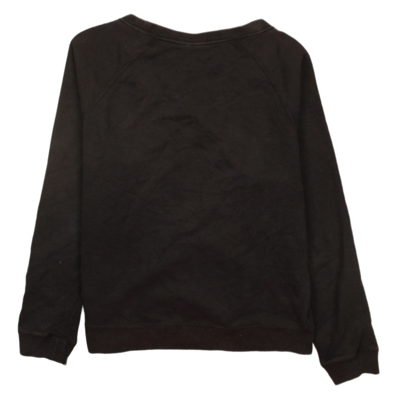 Nike Women Black Sequin Logo Pullover Sweatshirt M