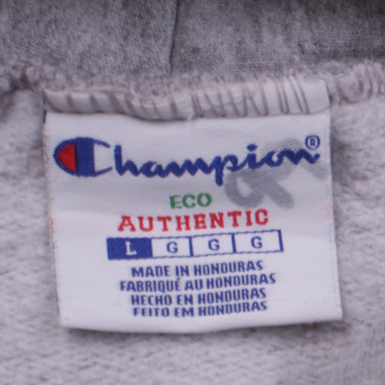 Champion Men’s Grey Yukon Football Pullover Hoodie Size L