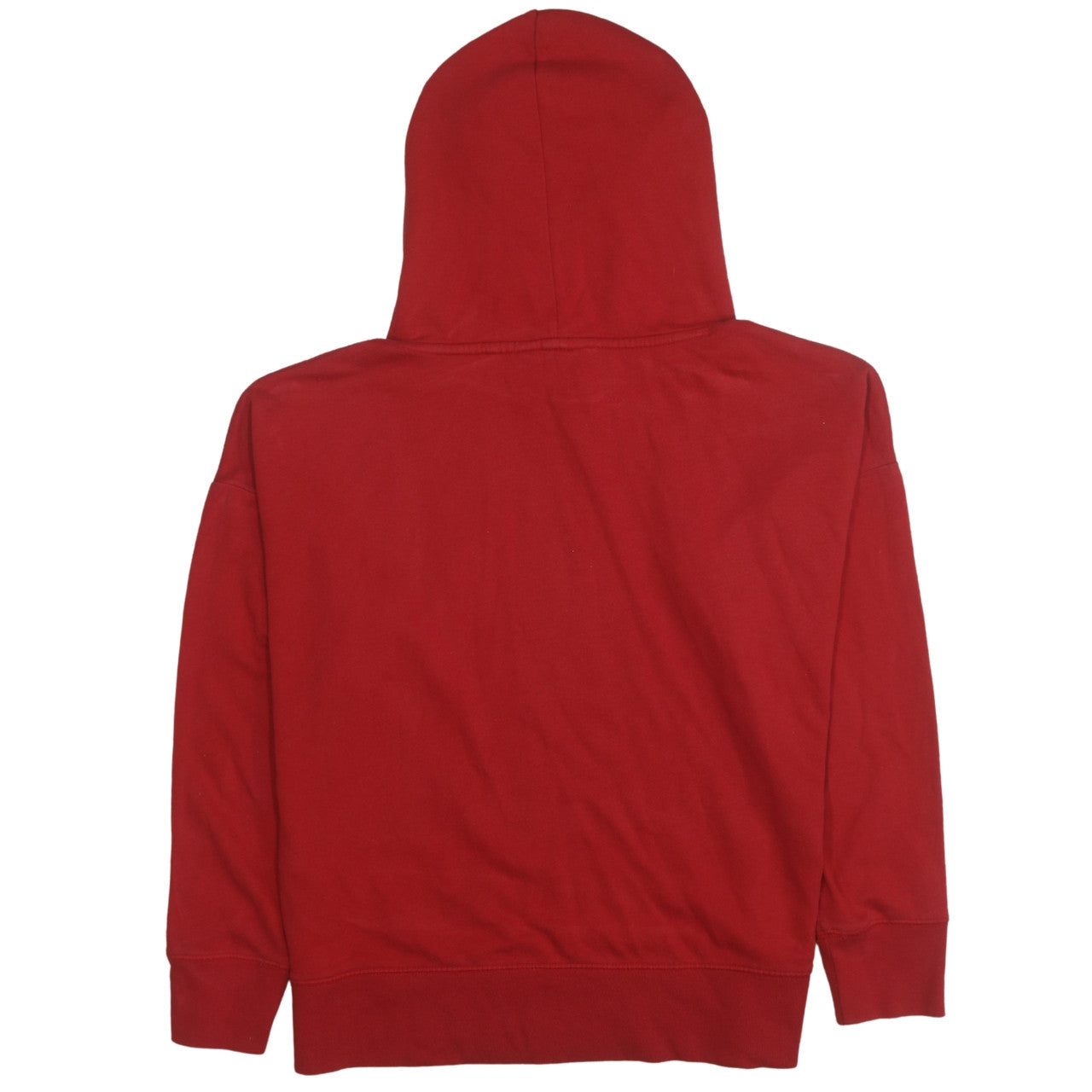 GAP Womens Red Pullover Hoodie Small Cotton Blend Casual Wear
