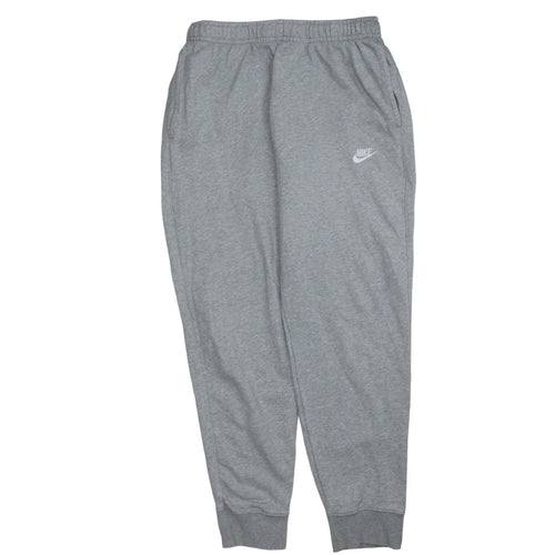 Nike Men's Grey Regular Fit Sweatpants Tapered Joggers M