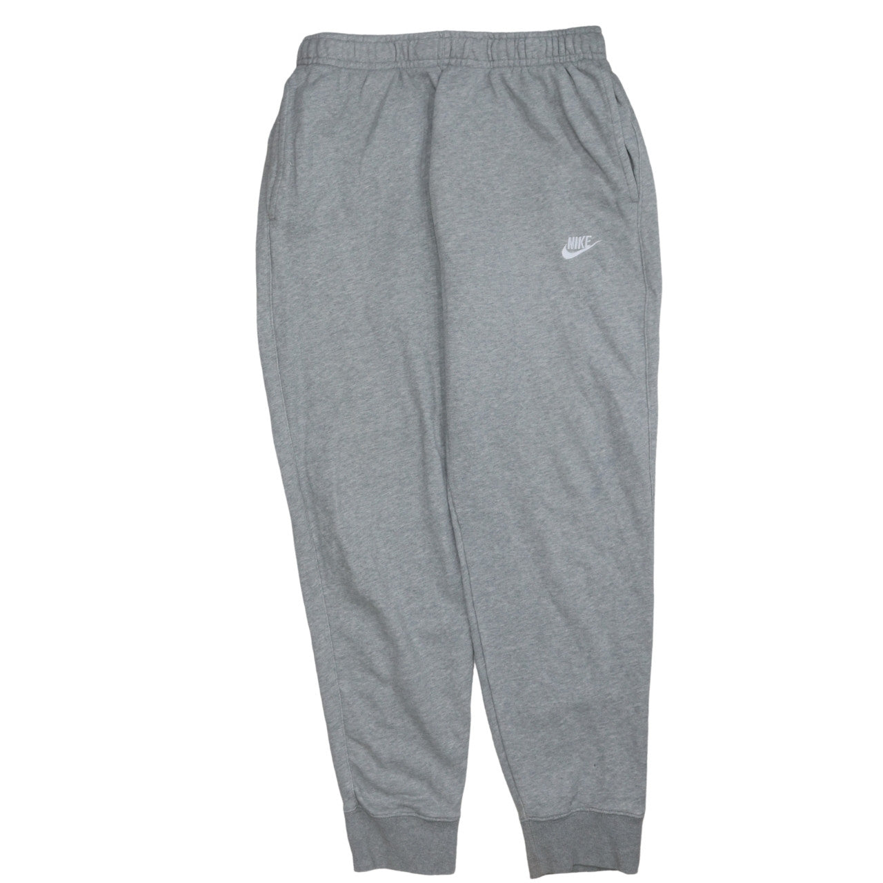 Nike Men's Grey Regular Fit Sweatpants Tapered Joggers M