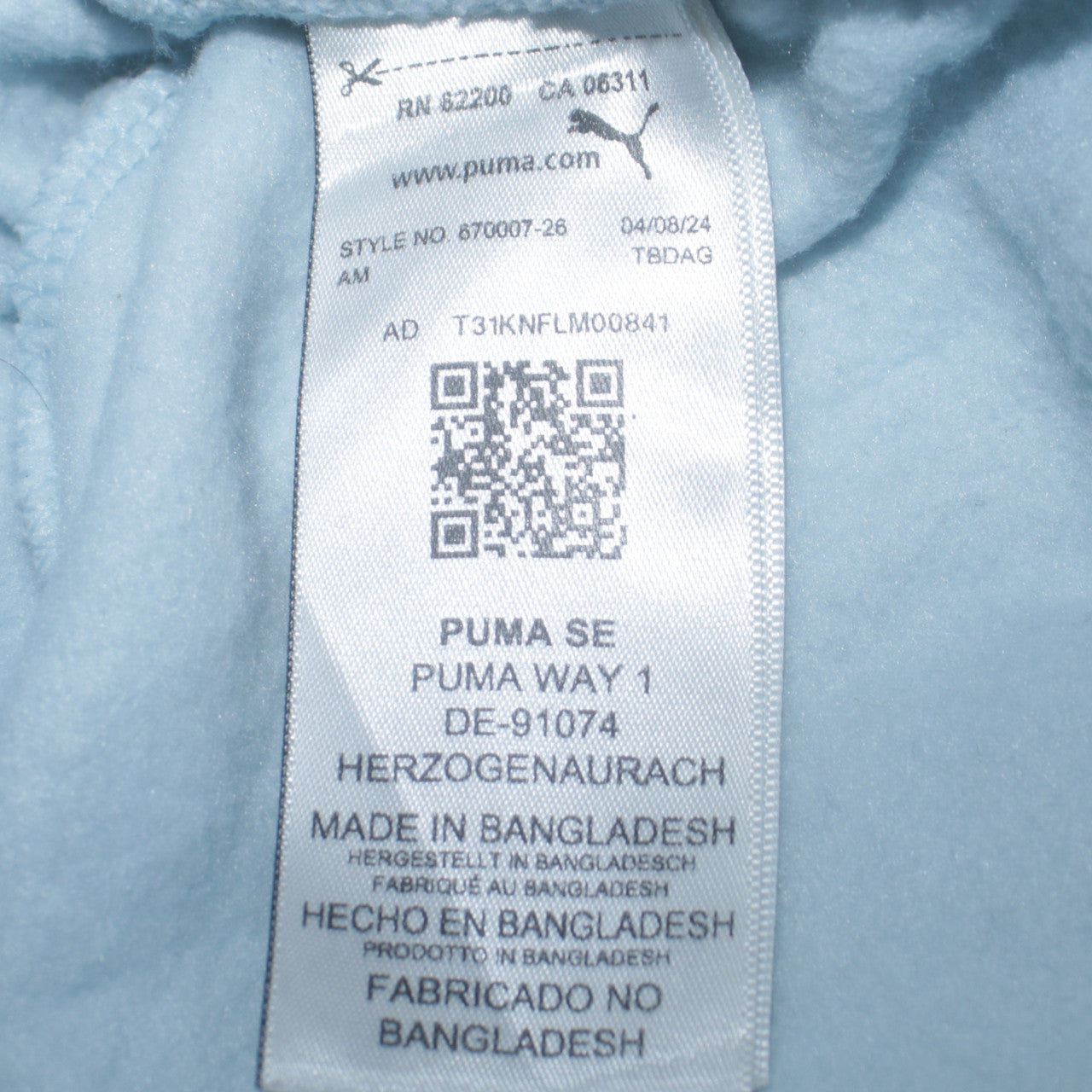 Puma Women Blue Fleece Sweatpants M Regular Fit Casual Sports