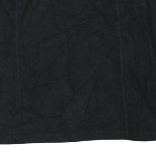 The North Face Womens Black Fleece 1/4 Zip Pullover Sweatshirt S